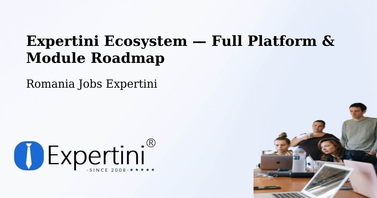 Expertini Ecosystem — Full Platform & Module Roadmap – Bădeuți